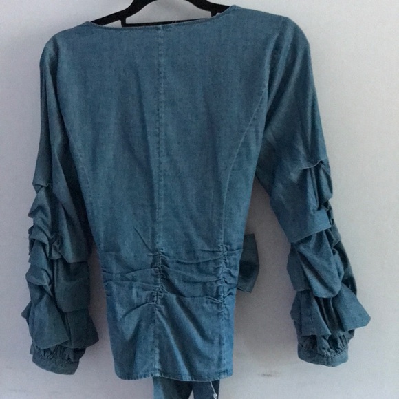Denim blouse - Picture 2 of 3
